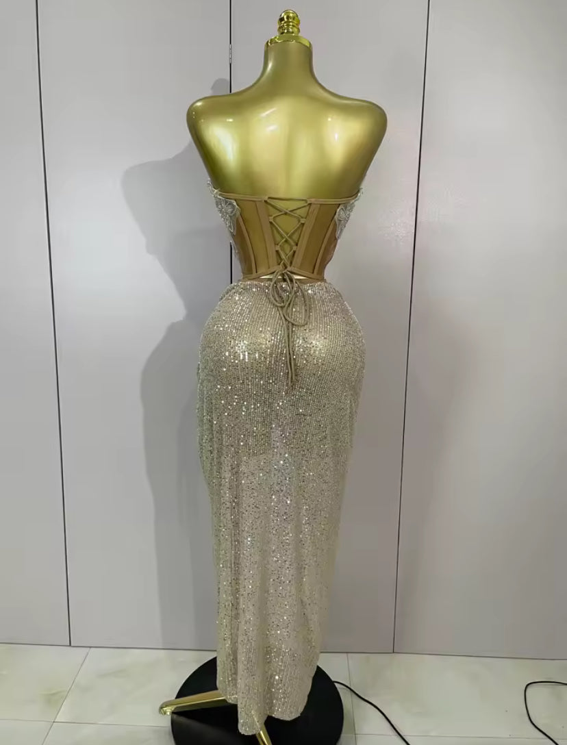 Das Sparkle Diva – Luxury Two-Piece Party Set
